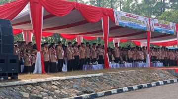 Dandim 0509 Hadiri Peringatan Hari Pramuka ke-65 Tingkat Kabupaten Bekasi