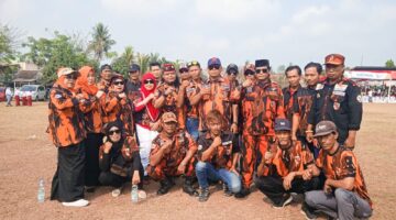 Organisasi Masyarakat Pemuda Pancasila Kecamatan Pebayuran Hadir Dalam Upacara Pengibaran Sang Saka Merah Putih HUT Ke-81 RI