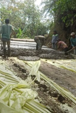 Dugaan Maladministrasi dan Defisit Mutu Pekerjaan: Proyek Rigid Beton Jalan Hanum Datar Disorot