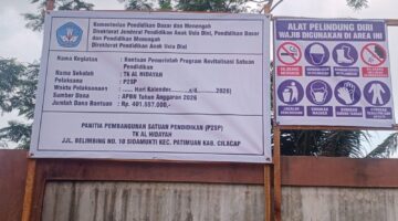 Klarifikasi Proyek TK Al Hidayah Sidamukti: Sekolah Berkilah Soal K3 dan Adukan Manual, P2SP Justru Minta Inspektorat Turun