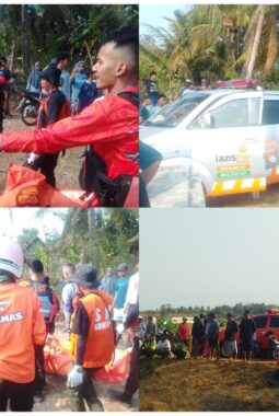 INNALILLAHI, Abi Umur 19 Tahun Warga Munjul Karangsari Tenggelam,, Tim Sar Dan Muspika Kebasen Turun Cari Korban.